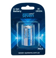 Батарейка SEVEN CR123A Lithium 3V 1 шт