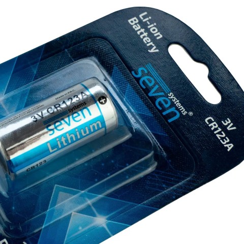 Батарейка SEVEN CR123A Lithium 3V 1 шт