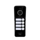 Виклична панель домофону з вбудованим зчитувачем карток SEVEN CP-7504/4 RFID black