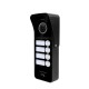 Виклична панель домофону з вбудованим зчитувачем карток SEVEN CP-7504/4 RFID black