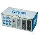 Виклична панель домофону з вбудованим зчитувачем карток MIFARE SEVEN CP-7503F RFID black