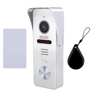 Виклична панель домофону з вбудованим зчитувачем карток MIFARE SEVEN CP-7503F RFID white