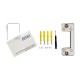 Виклична панель домофону з вбудованим зчитувачем карток MIFARE SEVEN CP-7503F RFID white