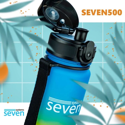 Еко пляшка для води SEVEN 500 мл спортивна
