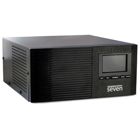 Комплект резервного живлення SEVEN I-7964 1200ВА/1000Вт з АКБ Sorotec LiFePO4 12.8V/100Ah 1280Wh