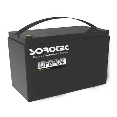 Комплект резервного живлення SEVEN I-7964 1200ВА/1000Вт з АКБ Sorotec LiFePO4 12.8V/100Ah 1280Wh