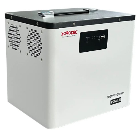 Power station (гібридний інвертор з АКБ) Sorotec REVO MP 1,0KW / 2,0KWh (джерело безперебійного живлення)