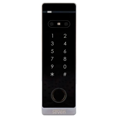 Биометрический контроллер доступа с Face ID и клавиатурой SEVEN CR-7479BFF MIFARE