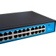 PoE комутатор 24 порти SEVEN P-73224G-2SFP (POE: 24, UP: 2 Combo G / SFP)