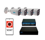 Комплекти IP-відеоспостереження SEVEN